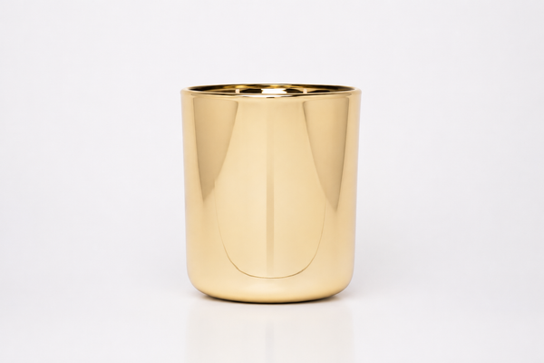 Lustrous Gold Candle