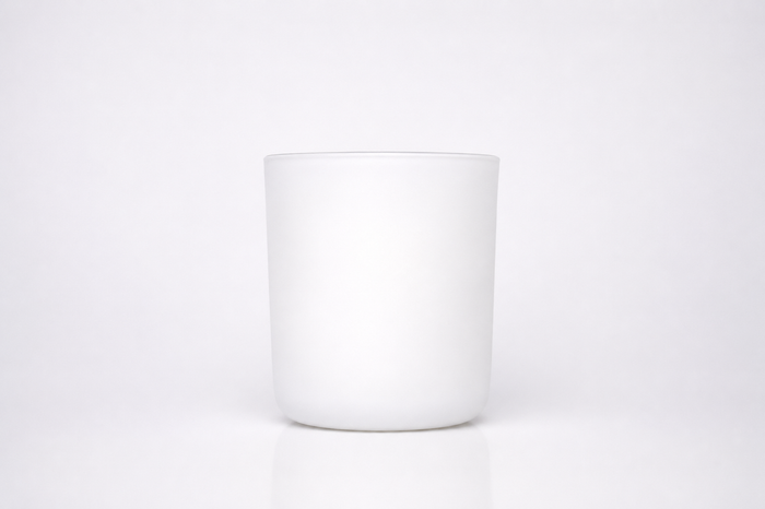 Matte White Candle