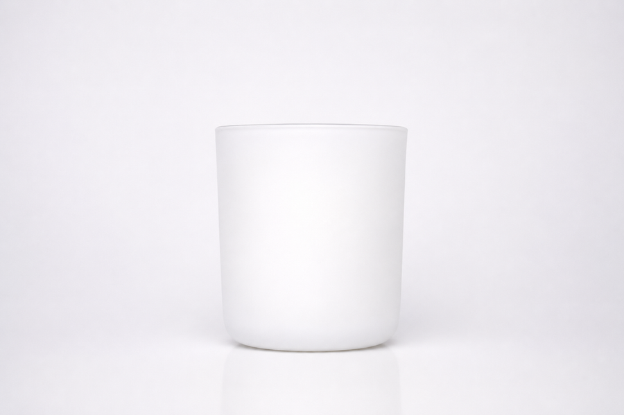 Matte White Candle