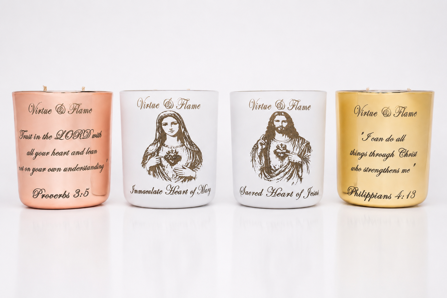 Virtue & Flame Candle Collection